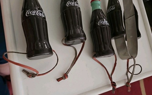 Coca-Cola BBQ Grill SET of 4 90’s Collectible & Practical 18" 3 NEW ! 1 USED - Picture 6 of 6