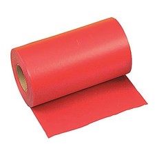 Manufacturer Varies Flagging Tape, Red, 6 in Wide x 300 ft Length, Vinyl, 2.5
