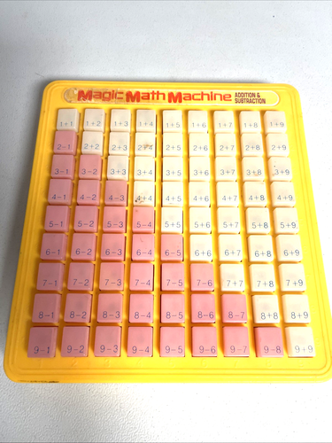 Magic Math Machine Addition And Subtraction Vintage 1988 - Picture 3 of 5