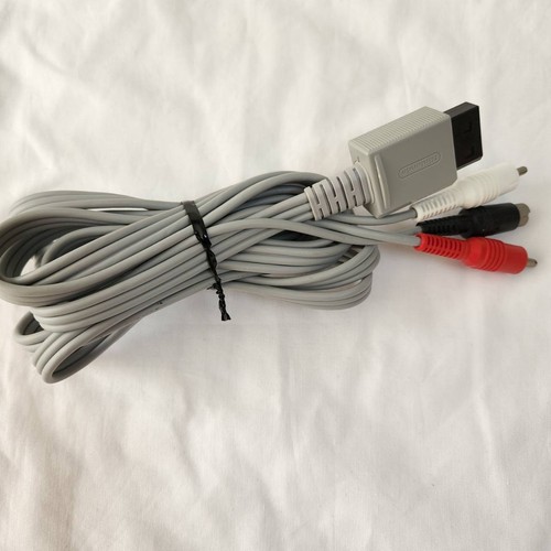 Official Nintendo Wii S-Video AV Cable RVL-010 S Terminal for Wii Wii U Japan FS - Picture 7 of 13