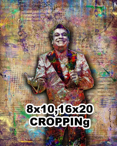 Juan Gabriel 12x18in Poster, Juan Gabriel Pop Art Print Free Shipping - Picture 7 of 7