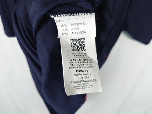 Red Bull Racing RBR Puma Men's 'Team Shirt Night Sky 763266-01 Big Logo Men's L - Picture 4 of 4
