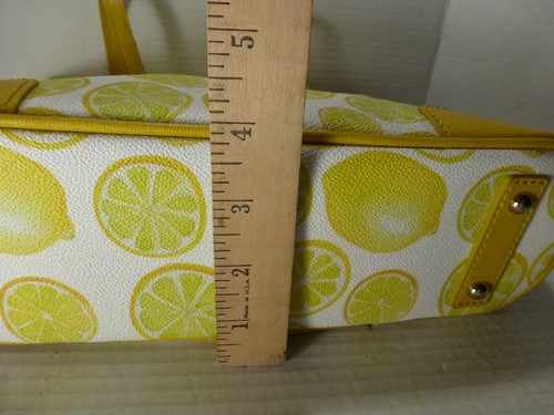 Borsa a mano Dooney & Bourke Lemons Richmond shopper in pelle agrumi estate usata in ottime condizioni - Foto 10 di 10