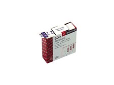 Smead 67096 A-Z Color-Coded Bar-Style End Tab Labels, Letter Z, Lavender, 500/Ro