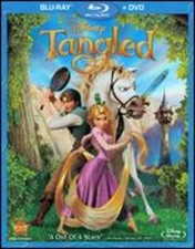Tangled [2 Discs] [Blu-ray/DVD] by Byron Howard: Used