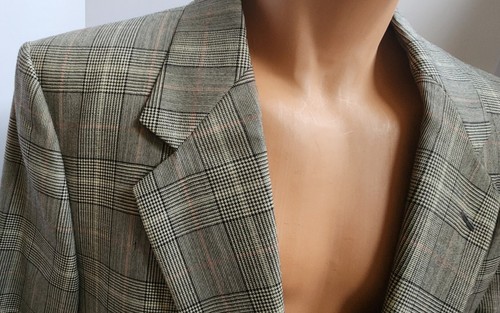 Designer VALENTINO UOMO 2 Button Italian Made Wool Sport Coat Blazer 42R - Picture 2 of 11