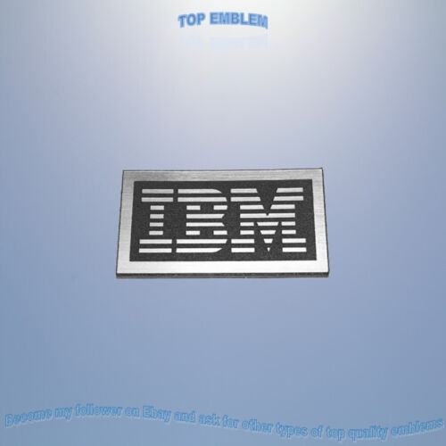 IBM 30x10mm emblem brusched badge replacament logo decal sticker aufkleber - 第 1/7 張圖片
