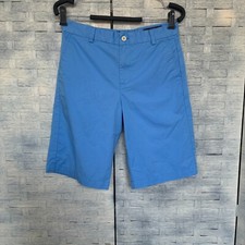 Vineyard Vines Kids Blue Chino Shorts Boys 18 Cotton Twill Casual Summer