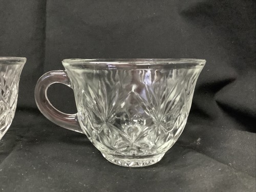 Vtg. Heritage Punch/Snack Cups by Hazel-Atlas, Set of 4, 2.5" T x 4" W - Picture 10 of 12