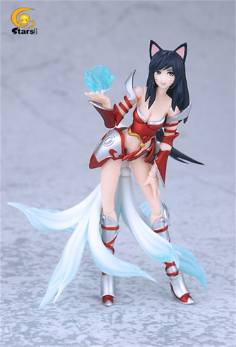 Figura de acción móvil colección League of Legends LOL Ahri modelo 1/12 en stock - Imagen 3 de 11