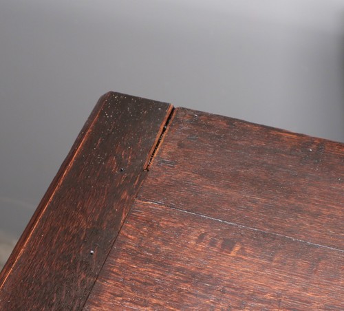 63" Tall Antique French Gothic Revival Cabinet Highly Carved in Solid Oak Wood - Picture 18 of 18