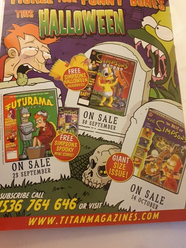 Simpsons Comics #98 (10/2004) - Hallowen - Bongo UK See Photos Torn Page. - Imagen 4 de 5