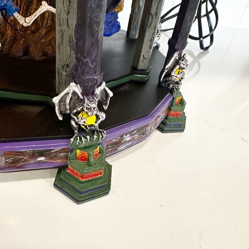 Dept 56 Halloween Decor Ghostly Carousel Monsters Haunted Horror Music Motion - Picture 7 of 23