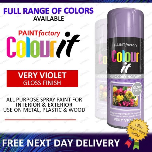 All-Purpose Aerosol Spray Paint Matt Gloss Satin Primer Metal Wood Plastic - B8 - Picture 76 of 143