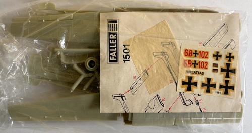 KIT FALLER 1/100 NORD NORATLAS 2501 TRANSPORTE FRANCÉS AF ALEMANIA ISRAELÍES PORTUGAL - Imagen 3 de 4