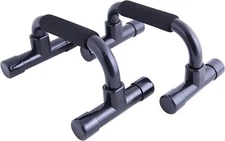 CAP Barbell HHP-003EB Cap Push Up Bars, Black 
