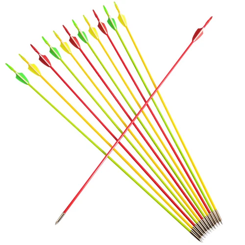 6/12pcs 31" Archery Fiberglass Arrows Target Practice Recurve Bow Hunting - Bild 7 von 49