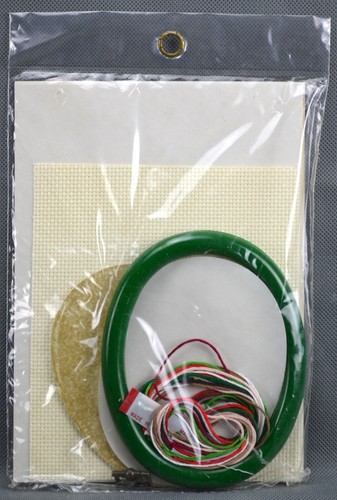 Kit Punto de Cruz Marco Navidad ¿AÚN? Oso de peluche Quikits de tres agujas Craf - Imagen 2 de 2