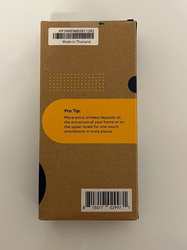 SimpliSafe SSKP3-W Keypad White Wireless Touch-to-Wake Home Security GEN 3 NEW - Picture 2 of 2