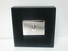 MONTBLANC LIFESTYLE ACCESSORIES LEATHER & SILVER PLATED INK BLOTTER