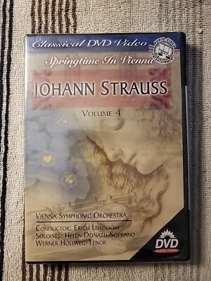 Springtime in Vienna Symphonic Orchestra Johann Strauss Volume 4 (DVD) Brand NEW