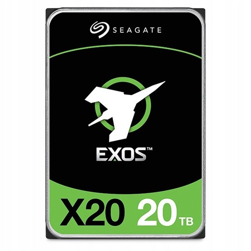 SERVER HARD DRIVE SAS 3.5" HDD Seagate Exos X20 20TB 7200 256MB ST20000NM002D - Afbeelding 1 van 4