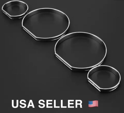 Speed Gauge Cluster Bezel Dashboard dial Dash Ring For BMW E46 M3 3 Series