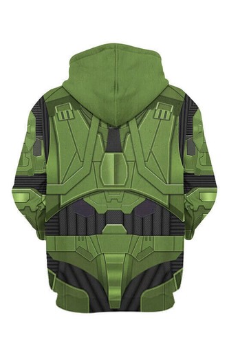 Halo Infinite 3D Hoodies Cosplay Master Chief Erwachsene Sweatshirt Jacke Kostüme - Bild 38 von 40