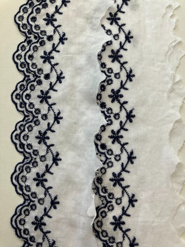 Dark Blue Inspiration Ribbons and Trims Sold Per Metre - Picture 25 of 31
