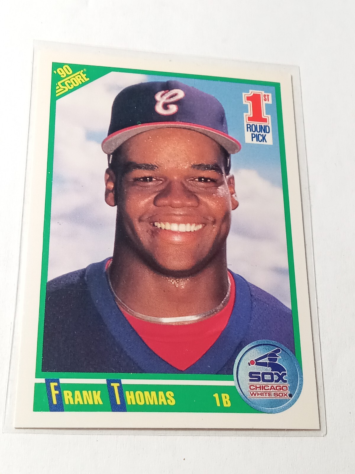 1990 Score Frank Thomas #663 RC (1219)