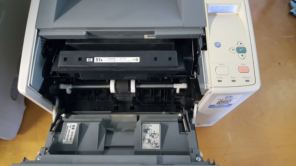 HP LaserJet P3005n Q7814A B&W Printer PARTS  - Image 4 of 4