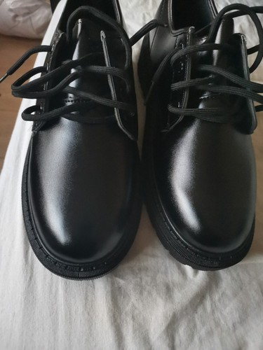 Light Weight Men’s Casual Smart Shoes Size 42 Colour Black with chunky sole - Picture 5 of 5