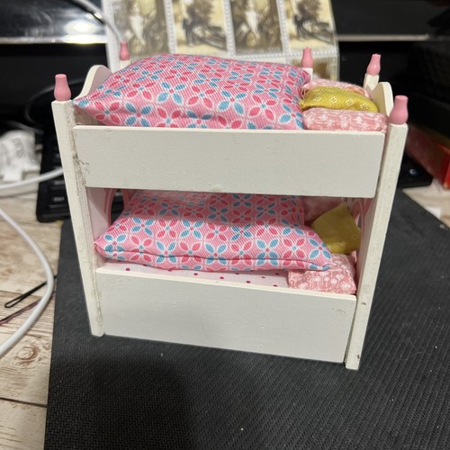dollhouse miniature Twin Bed set furniture - Picture 5 of 7