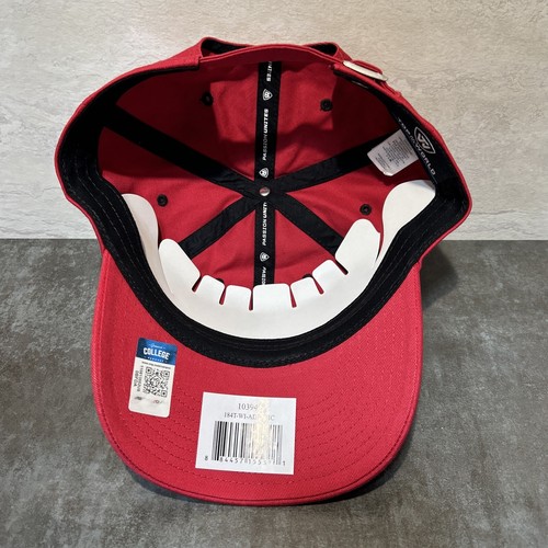Wisconsin Badgers Hat Top of the World Red Buckee the Badger Flex Strapback H18 - Picture 6 of 9