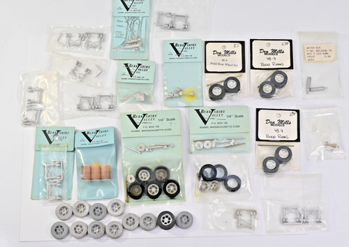 Berkshire Alley Don Mills Mixed Wheels & other parts pieces HO Scale Most New