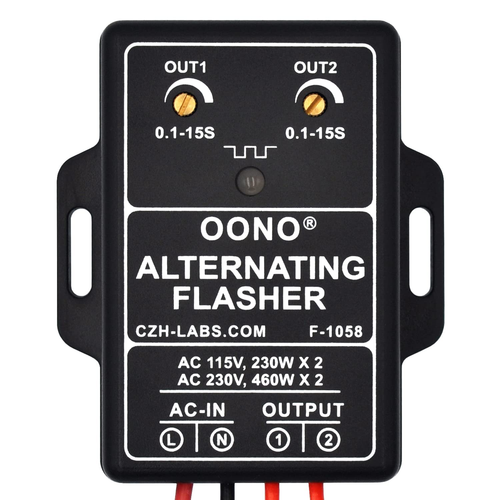 AC 100-240V 2A Dual Output Alternating Flasher Module - Picture 7 of 12
