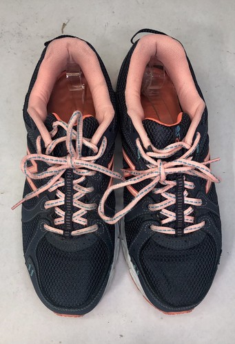 Pre-Owned New Balance Women’s 402 WE402CT1 Running Shoes Sz 9.5 Gray/Peach - Picture 3 of 12