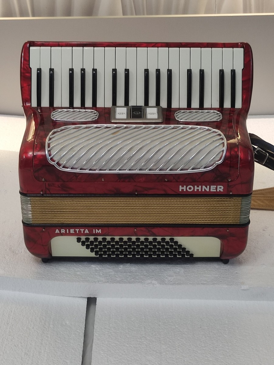 ホーナー アコーディオン　ケース付き HOHNER ARIETTA IM Piano accordion akkordeon HOHNER ARIETTA I M 72 bass. | eBay