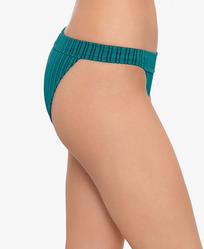 Hipster Bikini Bottoms Mesh Evergreen Juniors Medium SALT+COVE $19 NWT - Picture 3 of 4