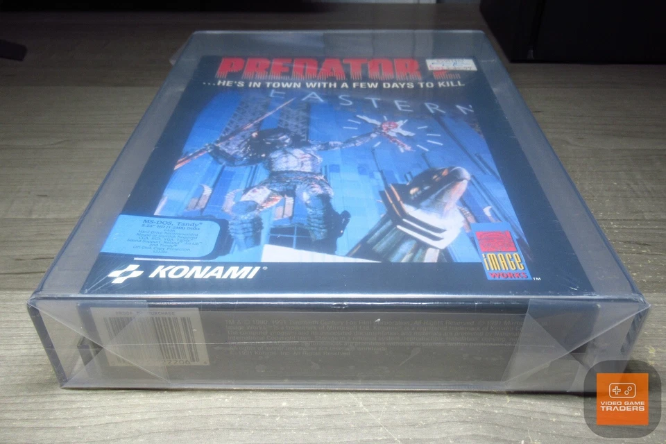 VGA 85 NM+ - Predator 2 BIG BOX IBM PC 1991 FACTORY SEALED! - RARE! - Image 2 of 4