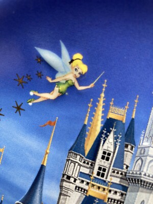 Walt Disney World Cinderella's Castle with 3-D Tinker Bell