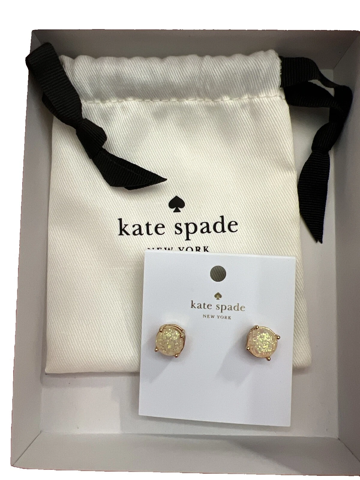 Espiga de ópalo Pendientes de Moda de latón chapado