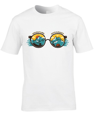 Camisetas de camping para hombre vida silvestre al aire libre verano senderismo excursionista genial regalo campamento DTG - Imagen 3 de 8