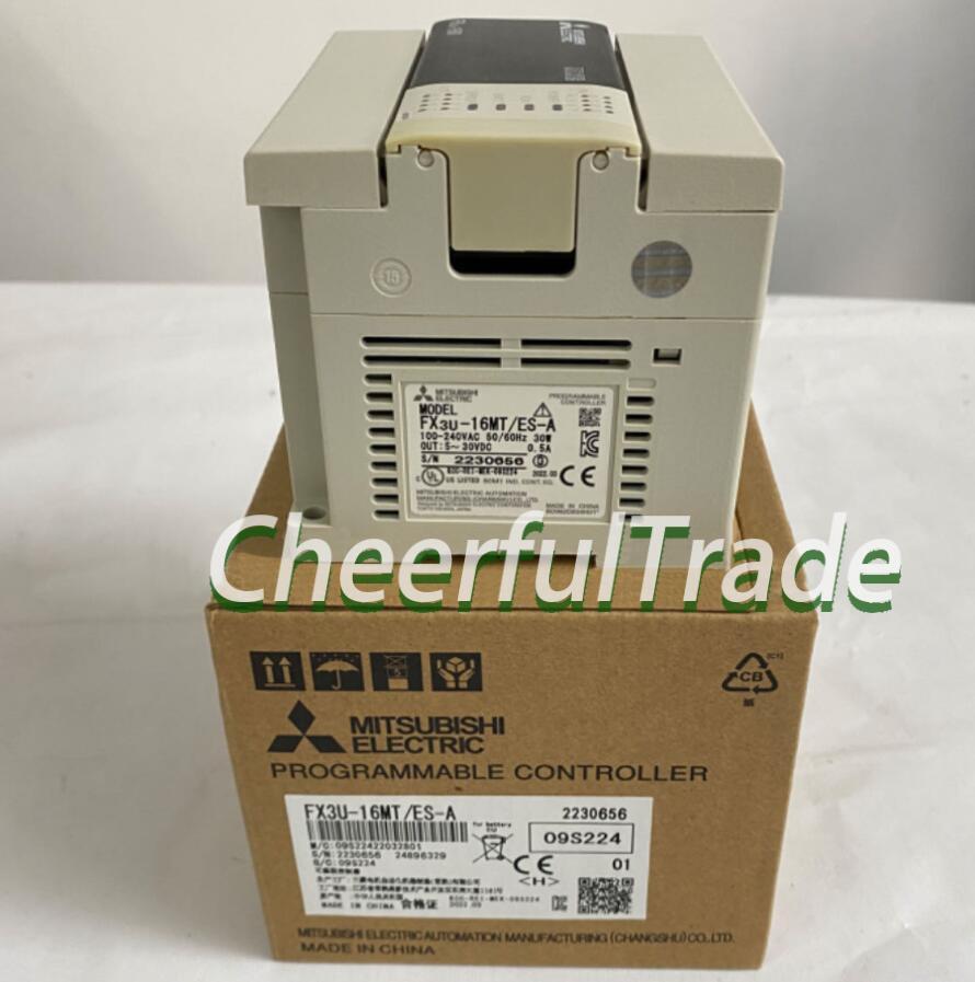 MITSUBISHI Electric FX３U-１６MT/ES Mitsubishi PLC FX3U-16MT/ES-A FX3U16MTESA New Original Free
