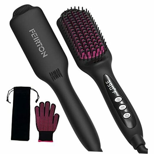 Negative Ion Hair Straightener Brush, Hair Straightening Brush with 12 Temp | eBay Negative Ion Hair Straightener Brush, Hair Straightening Brush with 12 Temp | eBay