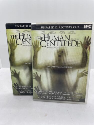 The Human Centipede 2009 DVD Rare Unrated Directors Cut Horror Free Tracked Post - Picture 3 of 3