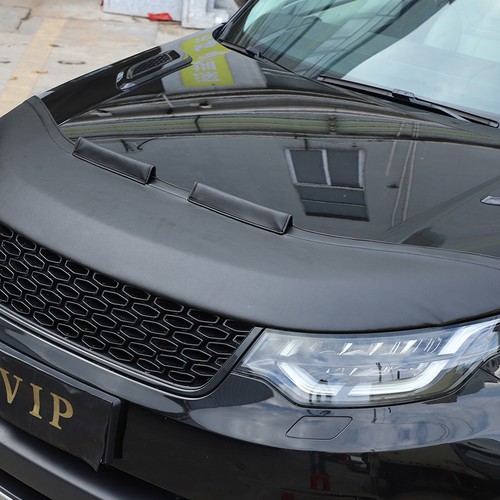CAR BONNET HOOD BRA WIND & BUG DEFLECTORS BONNET Bra For Land Rover Discovery 5 - Picture 3 of 15