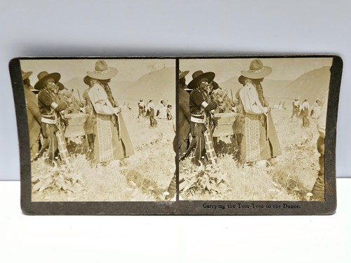 Vintage Lot of 5 Keystone Views: Alaska, Eskimo Family, Iroquois Native American - Picture 2 of 11