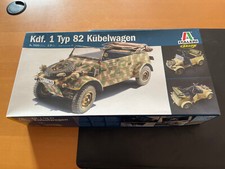 Kdf. 1 Typ 82 Kübelwagen VW Volkswagen German 1:9 Model Kit Bausatz Italeri 7405