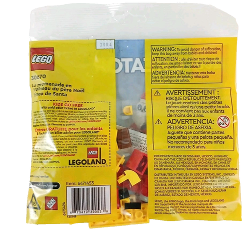 LEGO® CREATOR Santa's Sleigh Ride Polybag Set 30670 - Picture 2 of 2